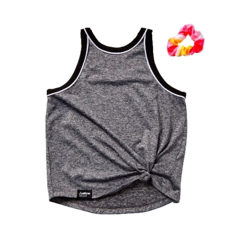 Justice Girls J-Sport Essential Active Tank Top Shirt Size 7/8